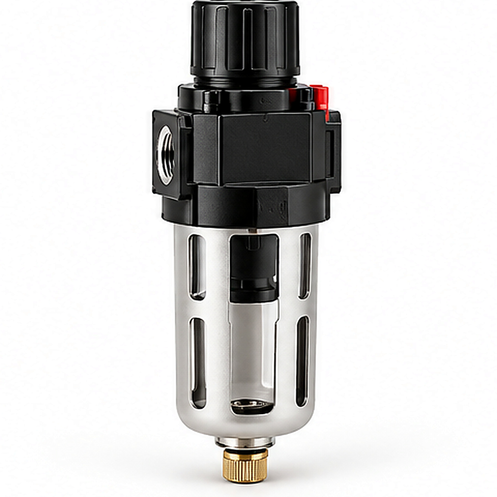 FRL / Air Preparation Unit BF4000-04 Compressed-Air Filter Port Size: 1/2 In; Filtration Rating: 5 Μm Or 40 Μm Depending On Series/Version Maximum Operating Pressure 1.0 Mpa And Temperature -5 To 60°C For AF/AF-A Series; Other Series Values Vary AF/BF Air Filter