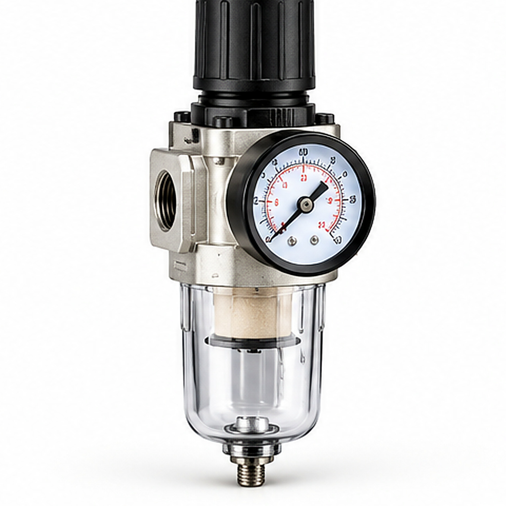 FRL / Air Preparation Unit LFR-01 Air Filter-Regulator / Air Preparation Port Size: 1/8 In; Medium: Compressed Air Operating Pressure Range: 0.15–0.85 Mpa (Series-Dependent); Temperature Range Typically -5 To 60°C Where Specified; Filter Rating 5 Μm Or 40 Μm Depending On Version LFR Series Filter-Regulator